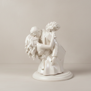 Trouwfoto - parelwit